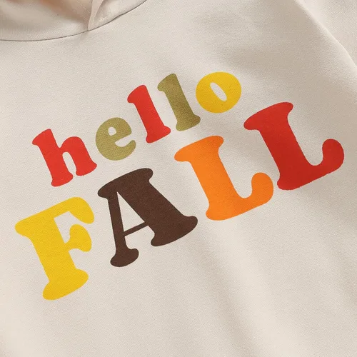 Vista 4 de Lamuusaa Sudadera de manga larga con capucha para bebé, niña, niño, Halloween, suéter de gran tamaño, ropa de otoño 6M-4T