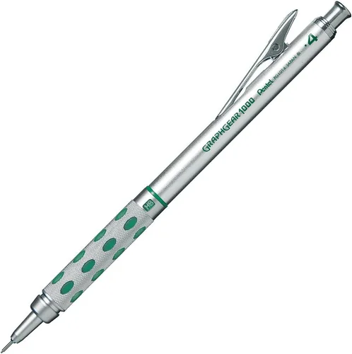 Vista 10 de Pentel GraphGear 1000 - Lápiz mecánico de dibujo, 0.3mm, marrón (PG1013)