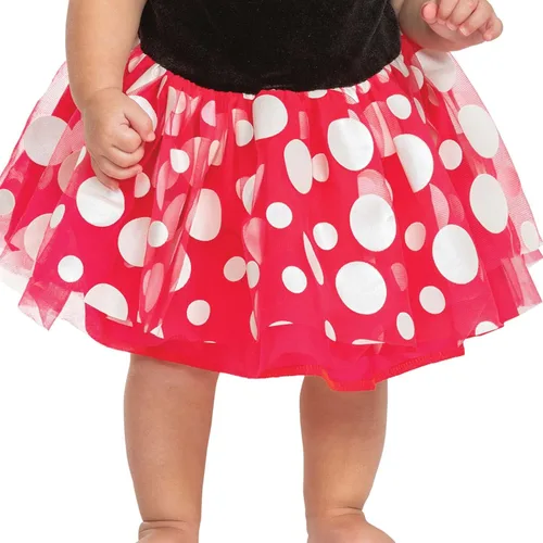 Vista 6 de Minnie Mouse Red Posh Dress Disney Infant Costume