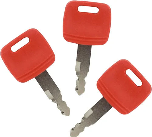 Vista 6 de H800 8 piezas de llaves de encendido de repuesto para excavadora Jo-hn Deere Hita-chi Case Bulldozer Fiat New Ho-lland AT194969 AT147803 4286465