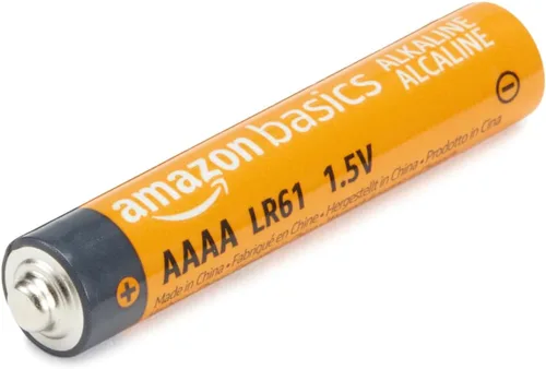 Vista 3 de Amazon Basics - Paquete de 4 baterías alcalinas AAAA de alto rendimiento, 1.5 voltios, vida útil de 3 años