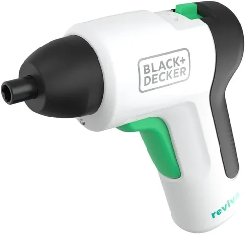 Vista 4 de BLACK+DECKER Destornillador eléctrico reviva 4V MAX inalámbrico, USB cargable (REVSD4C)