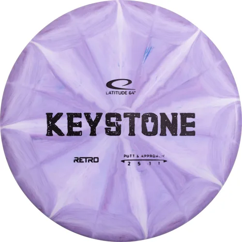 Vista 4 de Latitude 64 Retro Burst Disc Juego de golf, juegos al aire libre, juego de iniciación de frisbee para hombres y mujeres, conductores de River &