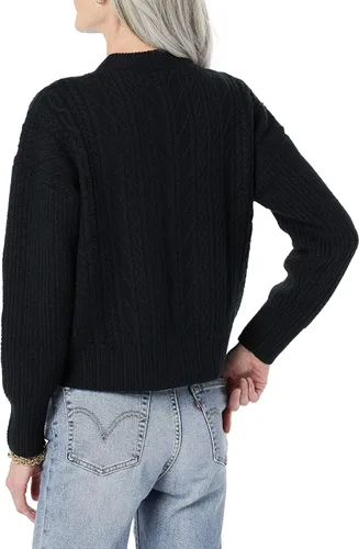 Vista 2 de Tienda Essentials Suéter de cuello redondo suave para mujer (disponible en tallas grandes)
