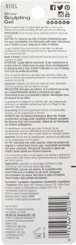 Vista 5 de Gel modelador Ardell Brow, transparente, 0.25 onzas, Transparente