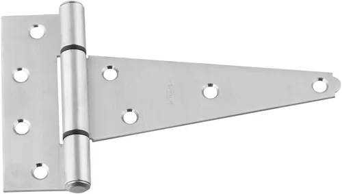 Vista 6 de National Hardware N342-501 V285 Bisagra T extra pesada en acero inoxidable, 4 pulgadas