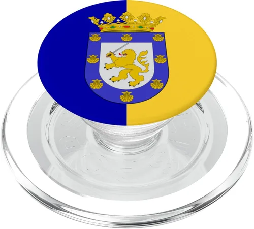 Vista 7 de Bandera de Santiago de Chile PopSockets Adhesivo PopGrip