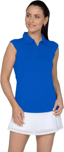 Vista 7 de IBKUL - Polo sin mangas con protección solar UPF 50+ para mujer, talla 84000