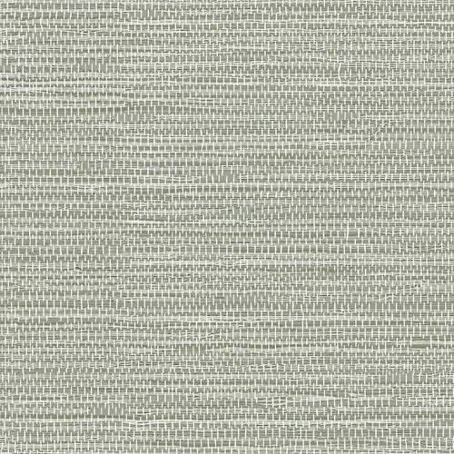 Vista 12 de Papel tapiz autoadhesivo de fibras naturales, color azul, papel tapiz autoadhesivo texturizado, 17.3 x 118 pulgadas