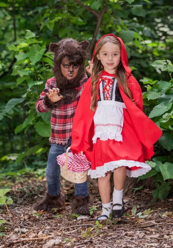 Vista 9 de Disfraz de hombre lobo feroz para niños Multicolor