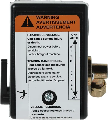 Vista 2 de Ingersoll-Rand 23474661 Interruptor de presión para compresor de etapa única SS3 y SS5