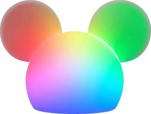 Vista 13 de Disney Wish Squishy Light, luz nocturna para niños, lámpara USB, funciona con pilas, regulable, luz de estrella ideal para dormitorio, sala