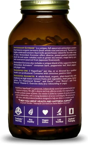 Vista 3 de HEALTHFORCE SUPERFOODS Antioxidante Extreme - 360 VeganCaps