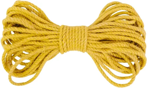 Vista 13 de Cuerda de yute de 0.197 in, cuerda de yute natural gruesa para jardín, cuerda de cáñamo resistente para exteriores, para jardinería, manualidades