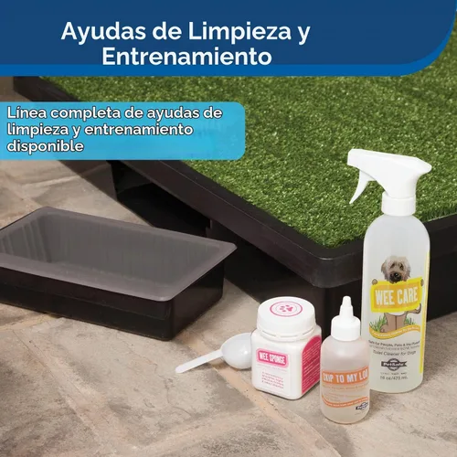Vista 6 de Pet Loo Pee-Pod con esponja - Paquete de 7 - Bandeja de inodoro interior para mascotas - Eliminación de orina