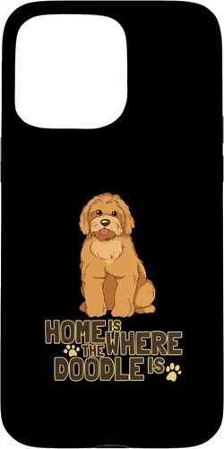 Vista 27 de Funda dorada para iPhone 11 Goldendoodle Dood Funny Doodle Dog