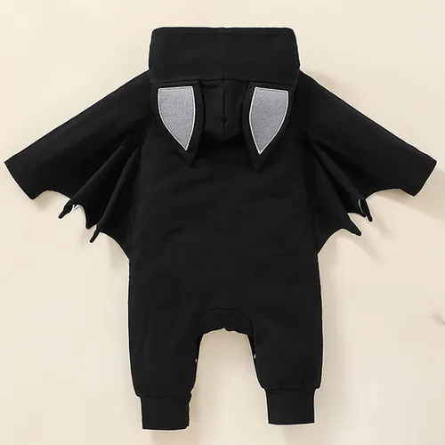 Vista 2 de Conjunto de pantalones de araña de calabaza para bebés, niños y niñas, My First Halloween Bate