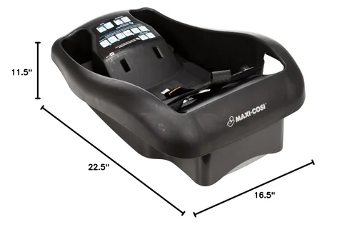 Vista 8 de Maxi-Cosi Mico 30 - Base de asiento de coche adicional para bebé, color negro, talla única