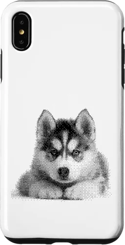 Vista 11 de Cute Siberian Husky for Dog Mom and Paw Parents Case for iPhone XR