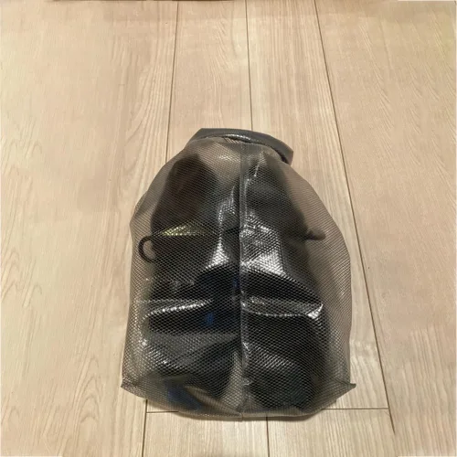 Vista 4 de Bolsa seca impermeable para deportes, bolsa de almacenamiento transparente con parte superior enrollable, adecuada para viajes, natación, kayak