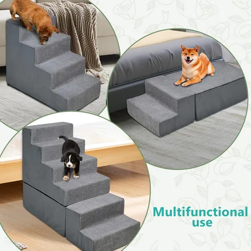 Vista 16 de Escalera para perros para camas altas de 30 pulgadas de alto