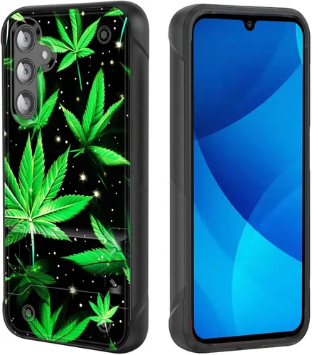 Vista 28 de Funda para Galaxy S25, de doble capa, resistente, a prueba de golpes, con soporte, funda protectora militar a prueba de caídas para Samsung Galaxy