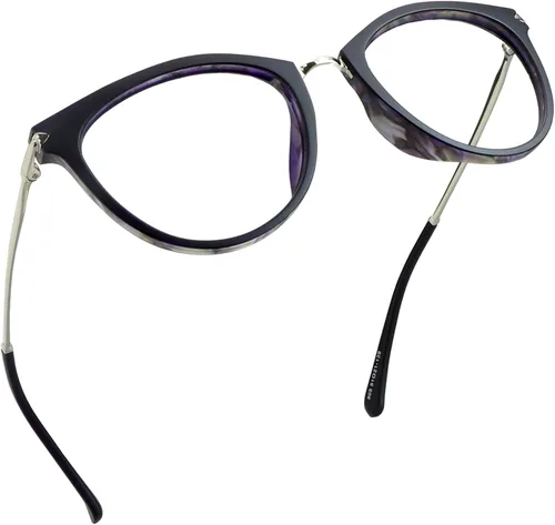 Vista 15 de LifeArt Lentes de bloqueo de luz azul, antifatiga ocular, anteojos de lectura para computadora, anteojos de juegos, gafas de TV para mujeres