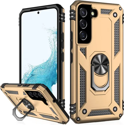 Vista 43 de IKAZZ Funda para Galaxy S21, Grado Militar Resistente a Golpes de Servicio Pesado Cubierta Protectora para Teléfono Pasa Prueba de Caída de 16 pies
