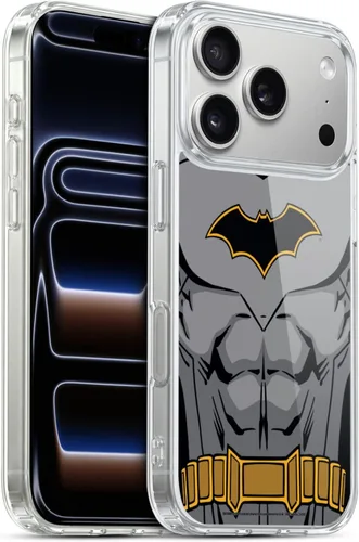 Vista 466 de Head Case Designs Funda de gel con licencia oficial de Batman DC Comics Bat Signal Logos [protección de grado militar] compatible con Apple iPhone 7