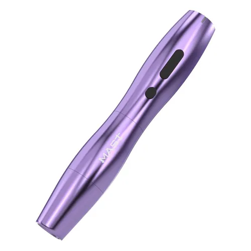 Vista 11 de Mast Tattoo P20 - Máquina de bolígrafo de tatuaje inalámbrico, pistola de tatuaje giratoria, pantalla digital ligera, marco delgado para mujeres
