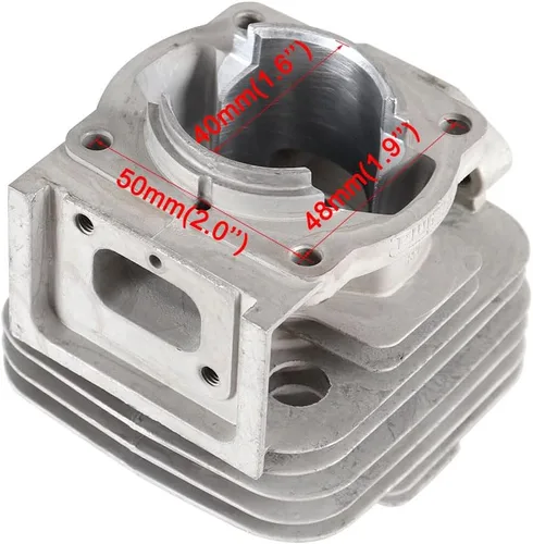 Vista 4 de Kit de anillo de pistón de cilindro de diámetro grande de 1.57 pulgadas para motor de 2 tiempos, 43 cc, 47 cc, 49 cc, mini, ATV, 4 ruedas