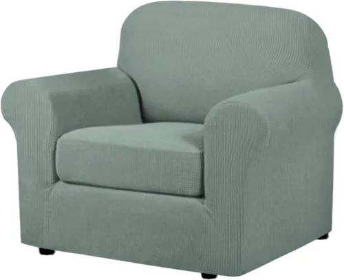 Vista 112 de H.VERSAILTEX Fundas de Sofá Elásticas para Cojines Fundas de Sofá para Muebles de Sala Fundas Protectoras