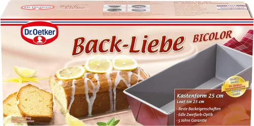 Vista 5 de Dr. Oetker Back-Liebe – Molde "lata de hornear, 9.84", Red-Silver