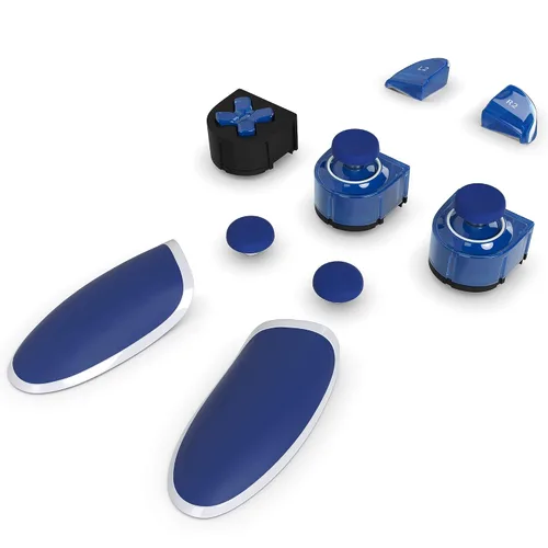 Vista 7 de Thrustmaster Eswap X Blue Color Pack, Of 7 Blue Camo Modules, Next Generation, Nxg Mini-Sticks, Hot Swap, Compatible with Eswap X Pro Controller