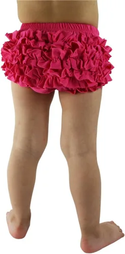 Vista 3 de Wennikids cubre pañal, pantalones cortos algodón para niña