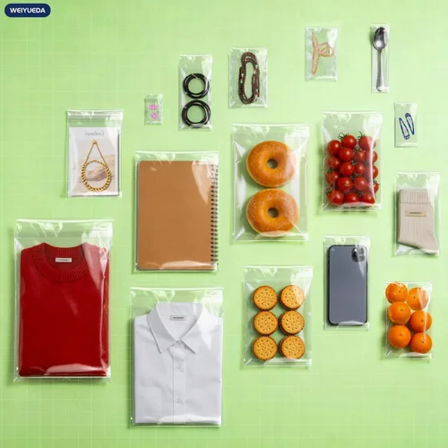 Vista 8 de Bolsas de celofán transparente de 2 x 3 pulgadas, 200 unidades, 0.109 in de grosor, bolsas de plástico pequeñas para joyas, golosinas, dulces