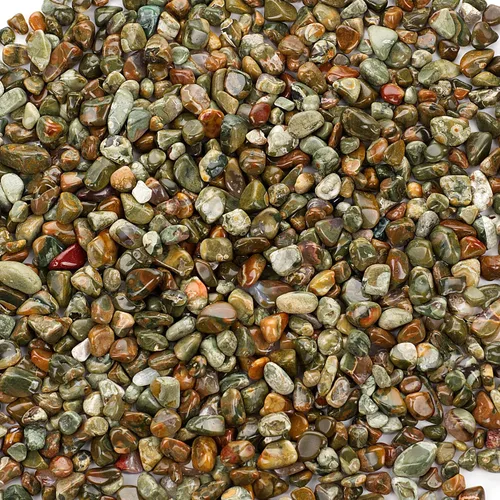 Vista 26 de Cherry Tree Collection - Chips de piedras preciosas de Amazonita pulida, 1/2 lb Natural Stone Pieces for Jewelry Making, Resin Crafts, Plants