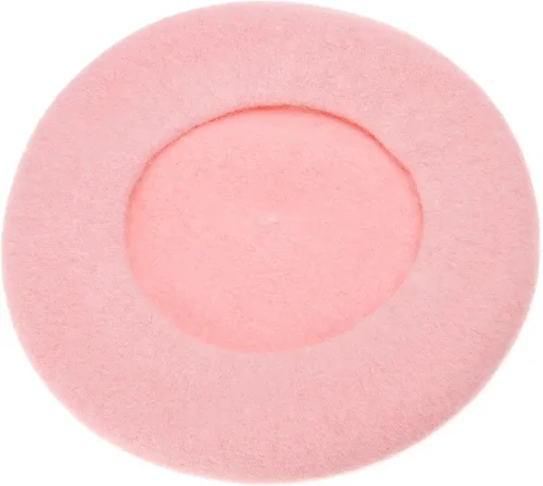 Vista 60 de ZLYC - Boina francesa de lana unicolor para mujeres y niñas