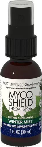 Vista 14 de Host Defense MycoShield - Spray para garganta, menta, 1 onza líquida