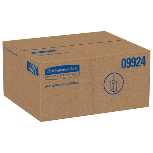Vista 6 de Kimberly-Clark Professional, cubierta para toallas Kleenex, 09924, caja de acero inoxidable