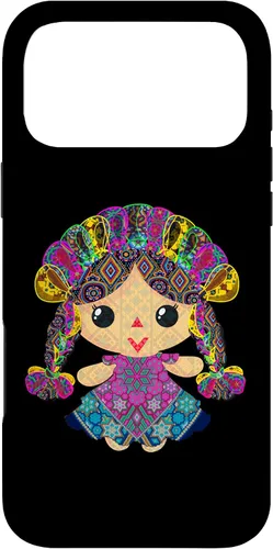 Vista 21 de iPhone 15 muñeca mexicana, maria, mazahua arte huichol, lele, caso