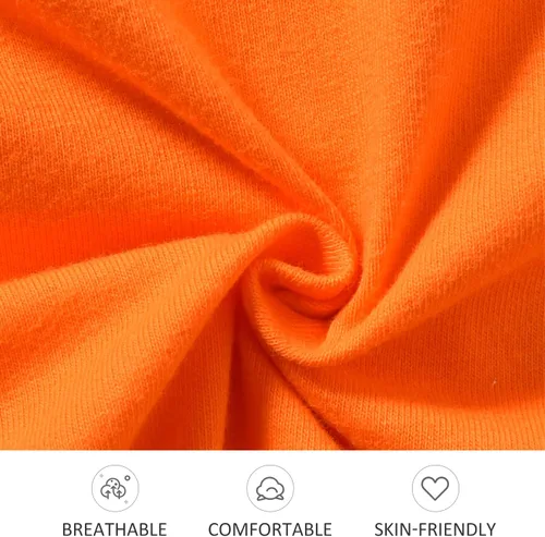 Vista 3 de fioukiay Conjunto de ropa de Halloween para niñas recién nacidas, conjunto de 4 piezas, mameluco y pantalones cortos