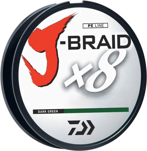 Vista 6 de Línea Trenzada Redonda Tejida de 8 Hilos Daiwa J-Braid 300M