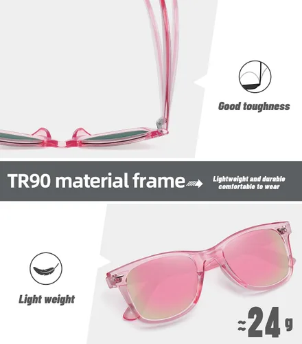 Vista 73 de MEETSUN Polarized Sunglasses for Women Men Classic Retro Square Frame Driving Sun Glasses UV Protection