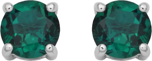 Vista 43 de Amazon Essentials Aretes redondos de plata de ley con piedra natal (anteriormente colección Amazon)