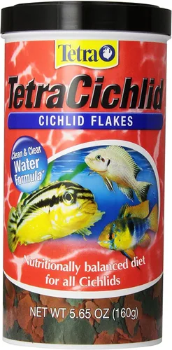 Vista 6 de Tetra TetraCichlid Hojuelas de Dieta Balanceada para Cíclidos, 1.58 oz