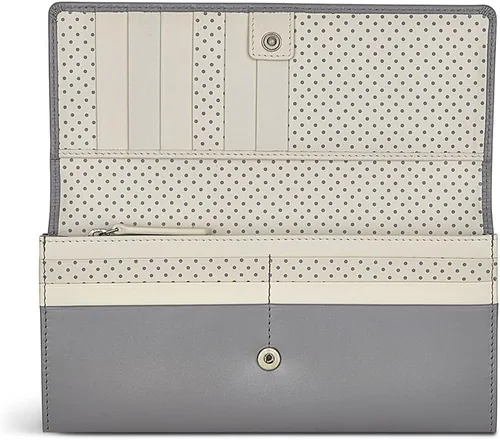 Vista 2 de RADLEY London Heritage Dog Outline - Cartera grande con solapa, Amatista