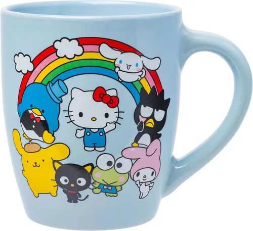 Vista 17 de Silver Buffalo Strawberry Shortcake Bake the World a Better Place - Taza ancha de cerámica con leche, 17 onzas