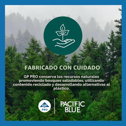 Vista 8 de Georgia-Pacific Pacific Blue Select rollos de toallas de papel perforados de 2 capas de Georgia-Pacific Pro, 100 hojas por rollo, 30 rollos por