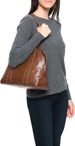 Vista 6 de Frye Melissa - Bolso de piel con cremallera abovedada